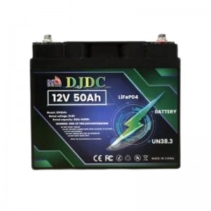 Djdc 50AH 12V Lithium Iron Phosphate Battery
