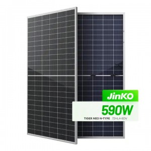 Jinko Tiger Neo N-Type Topcon 590W Bifacial Solar Panel