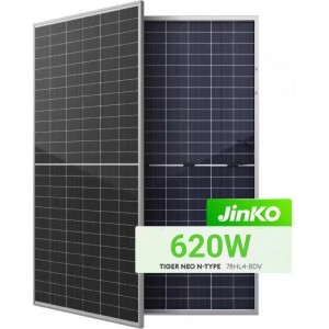 Jinko Tiger Neo N-Type Topcon 620W Bifacial Solar Panel
