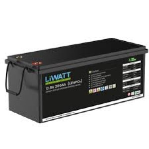 Liwatt Lithium Iron Phosphate 200AH 12.8V Battery
