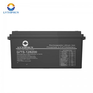 LVTOPSUN 12.8V 200AH Lithium Battery